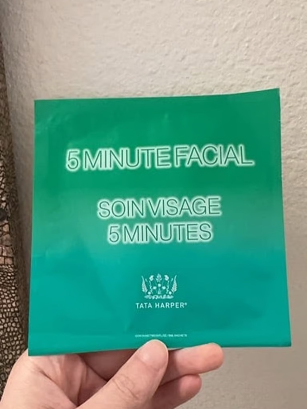 Tata Harper 5 Minute Facial Duo Sample Packette